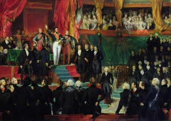 Louis-Philippe (1773-1850) is Sworn in as King Before the Chamber of Deputies, 9th August 1830